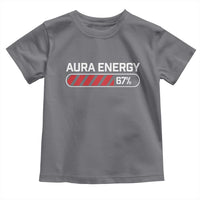 Funny Six Seven Toddler T Shirt Aura Energy at 67 Meme Gen Alpha Slang - Wonder Print Shop