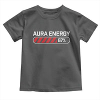 Funny Six Seven Toddler T Shirt Aura Energy at 67 Meme Gen Alpha Slang - Wonder Print Shop