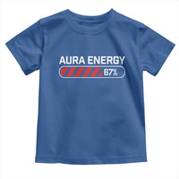 Funny Six Seven Toddler T Shirt Aura Energy at 67 Meme Gen Alpha Slang - Wonder Print Shop