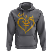 God Family Irish Hoodie Vintage Cross In Heart Christian Notre Dame Game Day - Wonder Print Shop