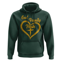 God Family Irish Hoodie Vintage Cross In Heart Christian Notre Dame Game Day - Wonder Print Shop