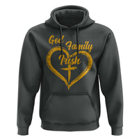 God Family Irish Hoodie Vintage Cross In Heart Christian Notre Dame Game Day - Wonder Print Shop
