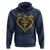 God Family Irish Hoodie Vintage Cross In Heart Christian Notre Dame Game Day - Wonder Print Shop