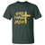 God Family Irish T Shirt Christian Faith Cross Notre Dame Game Day - Wonder Print Shop
