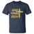 God Family Irish T Shirt Christian Faith Cross Notre Dame Game Day - Wonder Print Shop