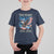 250 Years America T Shirt For Kid Eagle and Flag 250th Anniversary USA Patriotic 1776 2026 - Wonder Print Shop