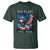 250 Years America T Shirt Eagle and Flag 250th Anniversary USA Patriotic 1776 2026 - Wonder Print Shop