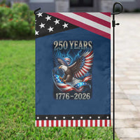 250 Years America Garden Flag Eagle and Flag 250th Anniversary USA Patriotic 1776 2026