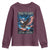 250 Years America Youth Sweatshirt Eagle and Flag 250th Anniversary USA Patriotic 1776 2026 - Wonder Print Shop