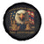 US 250th Anniversary Spare Tire Cover Retro Bald Eagle American Flag Patriotic Veterans - Wonder Print Shop