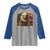 US 250th Anniversary Raglan Shirt Retro Bald Eagle American Flag Patriotic Veterans - Wonder Print Shop