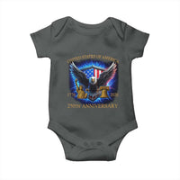 250 Years America Flag Baby Onesie Eagle 250th Anniversary USA Patriotic 1776 2026 - Wonder Print Shop