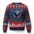 250 Years America Flag Ugly Christmas Sweater Eagle 250th Anniversary USA Patriotic 1776 2026 - Wonder Print Shop