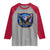 250 Years America Flag Raglan Shirt Eagle 250th Anniversary USA Patriotic 1776 2026 - Wonder Print Shop