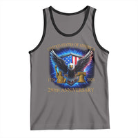 250 Years America Flag Tank Top Eagle 250th Anniversary USA Patriotic 1776 2026 - Wonder Print Shop