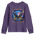 250 Years America Flag Youth Sweatshirt Eagle 250th Anniversary USA Patriotic 1776 2026 - Wonder Print Shop