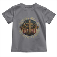 Blessings America 250 Years Toddler T Shirt One Nation Under God USA 250th Anniversary Patriotic Cross - Wonder Print Shop