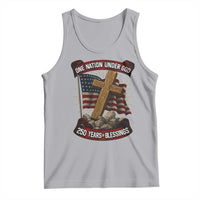 Blessings America Tank Top One Nation Under God USA 250th Anniversary Patriotic Christian - Wonder Print Shop