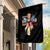 250 Years America Garden Flag Coquette Bow Cross American 4th Of July 250th Anniversary - Wonder Print Shop