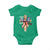 250 Years America Baby Onesie Coquette Bow Cross American 4th Of July 250th Anniversary - Wonder Print Shop