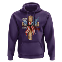 250 Years America Hoodie Coquette Bow Cross American 4th Of July 250th Anniversary - Wonder Print Shop