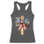 250 Years America Racerback Tank Top Coquette Bow Cross American 4th Of July 250th Anniversary - Wonder Print Shop