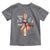 250 Years America Toddler T Shirt Coquette Bow Cross American 4th Of July 250th Anniversary - Wonder Print Shop