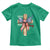 250 Years America Toddler T Shirt Coquette Bow Cross American 4th Of July 250th Anniversary - Wonder Print Shop