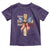 250 Years America Toddler T Shirt Coquette Bow Cross American 4th Of July 250th Anniversary - Wonder Print Shop