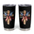 250 Years America Tumbler Cup Coquette Bow Cross American 4th Of July 250th Anniversary - Wonder Print Shop