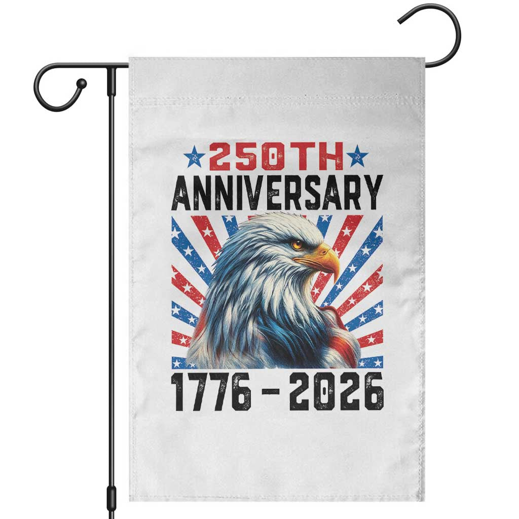 Eagle Flag America 250 Garden Flag 1776-2026 250th Birthday - Wonder Print Shop