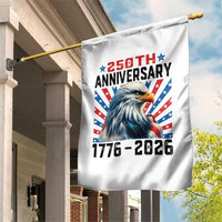 Eagle Flag America 250 Garden Flag 1776-2026 250th Birthday - Wonder Print Shop