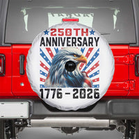 Eagle Flag America 250 Spare Tire Cover 1776-2026 250th Birthday - Wonder Print Shop