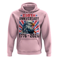 Eagle Flag America 250 Hoodie 1776-2026 250th Birthday - Wonder Print Shop