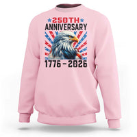 Eagle Flag America 250 Sweatshirt 1776-2026 250th Birthday - Wonder Print Shop