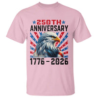 Eagle Flag America 250 T Shirt 1776-2026 250th Birthday - Wonder Print Shop