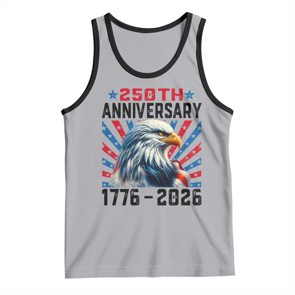 Eagle Flag America 250 Tank Top 1776-2026 250th Birthday - Wonder Print Shop
