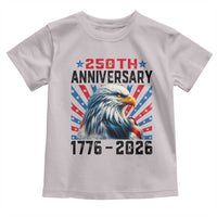 Eagle Flag America 250 Toddler T Shirt 1776-2026 250th Birthday - Wonder Print Shop