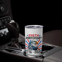 Eagle Flag America 250 Tumbler Cup 1776-2026 250th Birthday - Wonder Print Shop