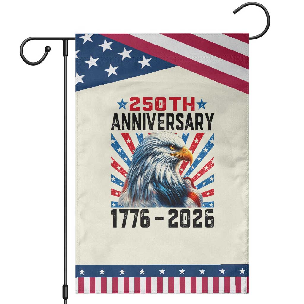 Eagle Flag America 250 Garden Flag 1776-2026 250th Birthday