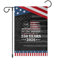 250 Years America Flag Garden Flag USA 250th Anniversary Patriotic We The People 1776 2026