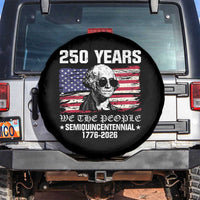 250 Years America Flag Spare Tire Cover George Washington 1776 2026 USA 250th Anniversary Patriotic - Wonder Print Shop