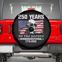 250 Years America Flag Spare Tire Cover George Washington 1776 2026 USA 250th Anniversary Patriotic - Wonder Print Shop