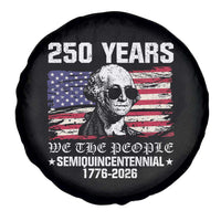 250 Years America Flag Spare Tire Cover George Washington 1776 2026 USA 250th Anniversary Patriotic - Wonder Print Shop