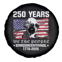 250 Years America Flag Spare Tire Cover George Washington 1776 2026 USA 250th Anniversary Patriotic - Wonder Print Shop