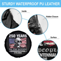 250 Years America Flag Spare Tire Cover George Washington 1776 2026 USA 250th Anniversary Patriotic - Wonder Print Shop