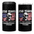 250 Years America Flag 4 in 1 Can Cooler Tumbler George Washington 1776 2026 USA 250th Anniversary Patriotic - Wonder Print Shop