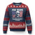 250 Years America Flag Ugly Christmas Sweater George Washington 1776 2026 USA 250th Anniversary Patriotic - Wonder Print Shop