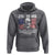 250 Years America Flag Hoodie George Washington 1776 2026 USA 250th Anniversary Patriotic - Wonder Print Shop