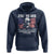 250 Years America Flag Hoodie George Washington 1776 2026 USA 250th Anniversary Patriotic - Wonder Print Shop